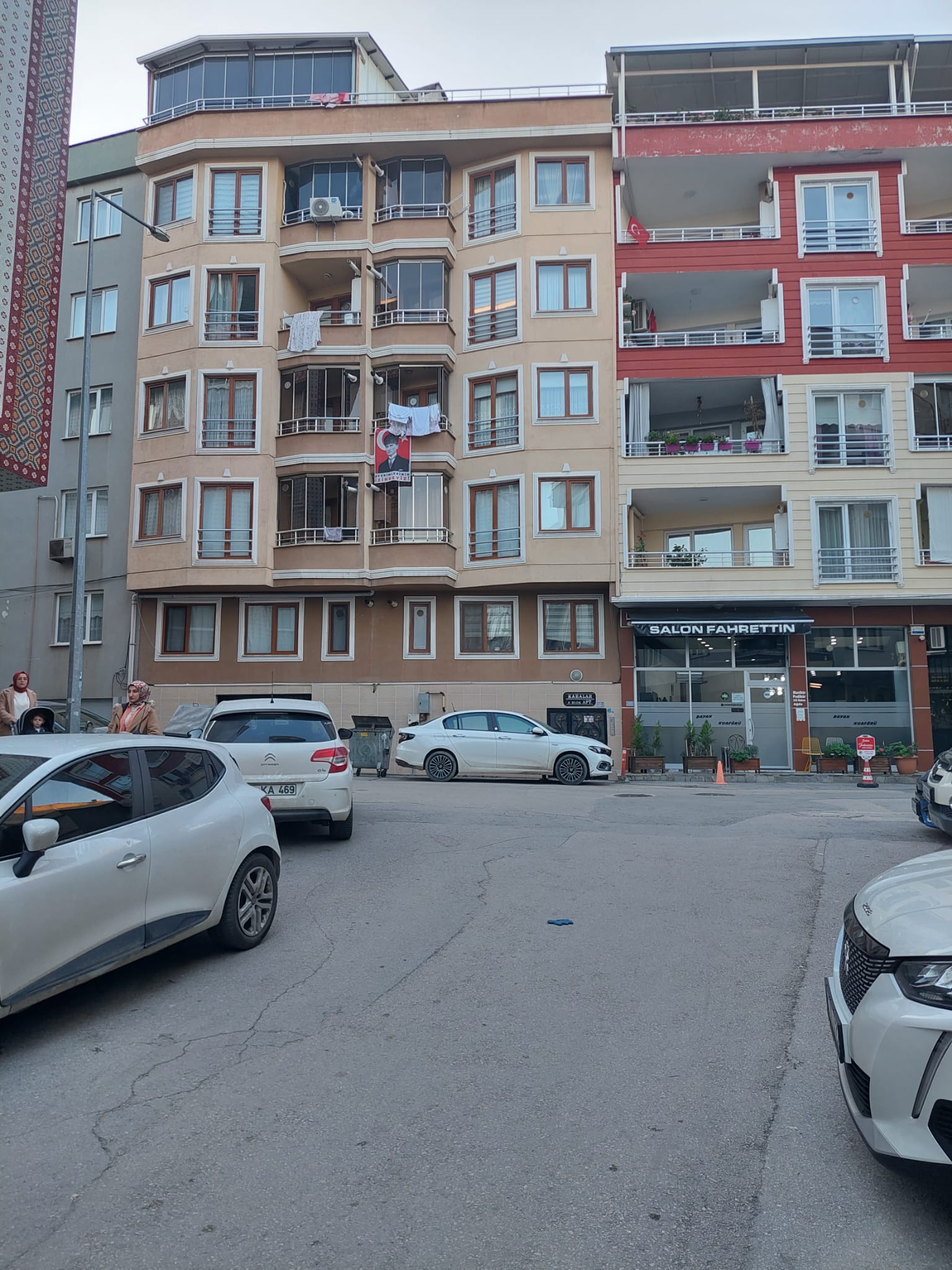 Bursa Nilüfer ihsaniye mah. Karalar apt.